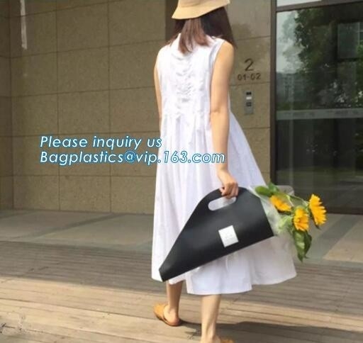 맞춘 자체 로고 아이스크림 콘은 가방, 크리스마스 절묘한 포장 병 박스 명품 1을 패키징하는 종이 꽃 선물을 형성했습니다