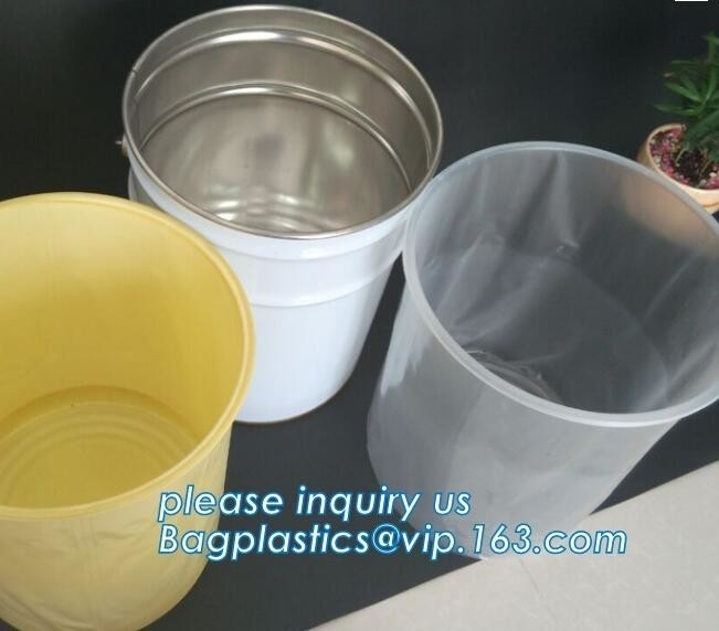 배럴 라이너 / 들통 라이너 / 플라스틱 강철 버킷 라이너, 10L, 16L, 18L, 20L 앤티-러스트 플라스틱 라이너 버킷 마무리 재사용할 수 있는 Pa