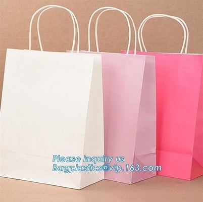 luxury hot stamping logo fancy paper flower carrier bag,Paper Gift Carrier Bags with Rope Handles in Large / Medium / Sm