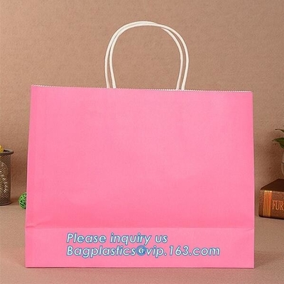 luxury hot stamping logo fancy paper flower carrier bag,Paper Gift Carrier Bags with Rope Handles in Large / Medium / Sm